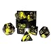 Yellow Onyx 7-piece Dice Set