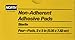North by Honeywell 020730 Telfa Adhesive Pads, 2-Inch x 3-Inch, 4 per unit
