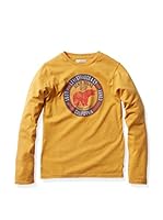 Levi's kids Camiseta Manga Larga (Amarillo)