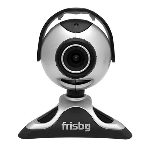 Frisby USB Web Cam Quick Snap Shot Buttons Adjustable Base Webcam