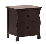 Stork Craft Carrara Night Table, Black Image