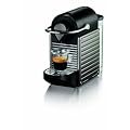Nespresso Pixie Titanic YY1201 Krups  - Cafetera monodosis (19 bares, Apagado autom�tico, Sistema calentamiento r�pido)