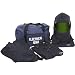 NSA KIT4SC40LGNG ArcGuard HRC 4 Arc Flash Kit with 40 cal/sq cm Ultra Soft Short Coat and Bib Overall, Large, Navy