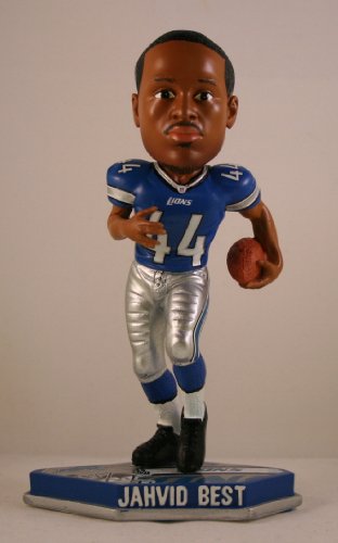 Detroit Lions Jahvid Best Thematic Base Edition Bobble Head