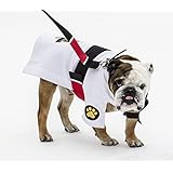 New Item DogGi Jiu Jitsu Judo Karate Martial Arts Dog Gi Kimono (LARGE, WHITE)