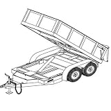 Hydraulic Dump Trailer Blueprints