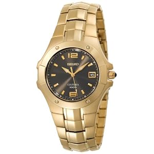 Seiko Men's Coutura Gold-Tone Watch #SGEC72