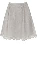 Floral Cutwork Skirt