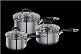 Russell Hobbs 3 Piece Saucepan Set