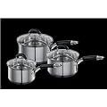 Russell Hobbs 3 Piece Saucepan Set