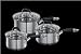 from Galaxy Russell Hobbs 3 Piece Saucepan Set