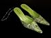 Silk Mule Shoes in 12 in Prehispanicate Green
