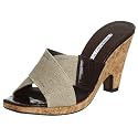Donald J Pliner Women's Mala Wedge Slide,Virgin,9 M