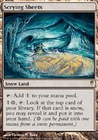 Magic: the Gathering - Scrying Sheets - Coldsnap