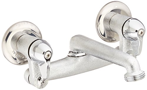Pfister 69-020 Wallmount Laundry Faucet, Unpolished Chrome