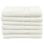 Encore 6-Piece Bath Towel Set, White