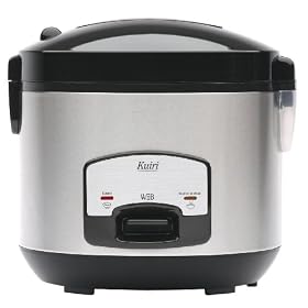 White And Brown - CV 588 - Cuiseur � riz 1,8 L inox bross� "Kuiri"