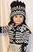 Knit Scandinavian Sweater Winter Outfit Woolens, Hat Mittens Set Doll Clothes Fits American Girl 18
