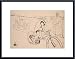 Cycle Michael by Henri de Toulouse-Lautrec 20.00X16.00 Framed with Black Metal Frame