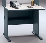 36 Inch Desk Slate Frame With Gray Surface - Modular Office Furniture