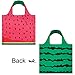 LOQI Frutti Collection Pouch Reusable Bags, Multicolored, Set of 4