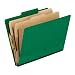 Pendaflex 1257GR Pendaflex Pressguard Classification Folders, Letter, 6-Section, Green, 10/Box