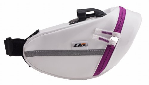LTG(ロータス・テクノロジーギア) GINAサドルバッグ-GN01-M ホワイト/パープル