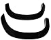WARN 26733 Rear 4X Fender Flares WARN 26733 Rear 4X Fender Flares