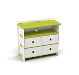 Legare 36-Inch Dresser, Green and White