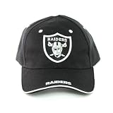 NFL OAKLAND RAIDERS BLACK POLYESTER WOOL HAT CAP NEW