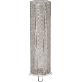 【クリックで詳細表示】メッシュ傘立て シルバー 69287