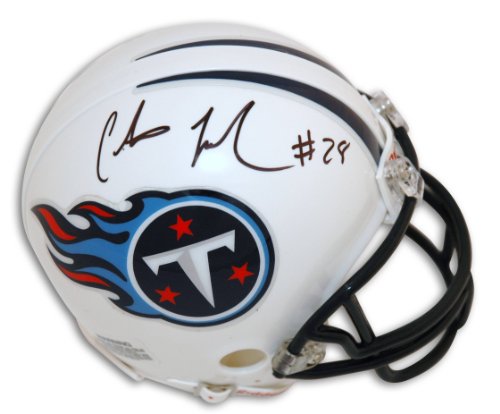 Chris Johnson Autographed Tennessee Titans Mini Helmet