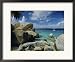 The Baths, Virgin Gorda, British Virgin Islands, Caribbean, West Indies, Central America Framed Art Poster Print by Gavin Hellier, 22x18