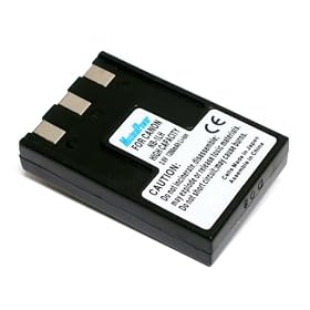 Maximal Power DB CAN NB-1LH Replacement Battery for Canon Digital Camera/Camcorder (Black)