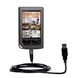 Classic Straight USB Cable for the Barnes and Noble Nook Color / NookColor - uses Gomadic TipExchange Technology