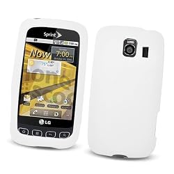 LG Optimus S LS670 (Sprint) Silicone Skin Case, Clear