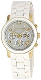 Michael Kors Watches White PU Runway (White)