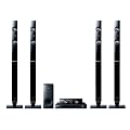 Samsung HT-D355 5.1 DVD-Heimkinosystem (HDMI, USB, Full-HD-Upscaling) perlschwarz