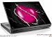 Large Laptop Skin Barbwire Heart Hot Pink