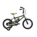 Raleigh Monster Boys Bike - Green/Black, 14 Inch