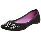 Steve Madden Women's Conecct Jeweled Ballerina Flat