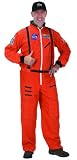 Aeromax Toys Orange Adult Astronaut Suit - S