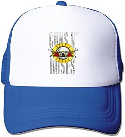 TTGHAT Guns N Roses Band Printing Snapback Cap Sun Visor Baseball Mesh Hat Blue