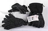 Fila Black 3-in-1 Alpine Gloves Extra Small