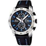 Lotus Herren-Uhren Quarz mit Lederband 15682/6