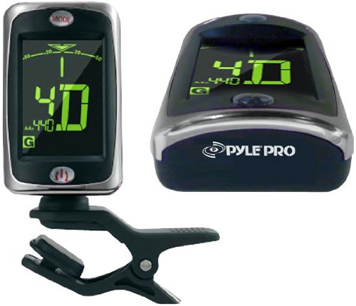Pyle-Pro PGT20 Clip On Tuner For Guitar, Bass, Violin, Chromatic Pyle-Pro PGT20 Clip On Tuner For Guitar, Bass, Violin, Chromatic