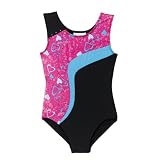 Girls' Freestyle Tank Leotard - Black