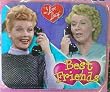 I Love Lucy Best Friends Mousepad