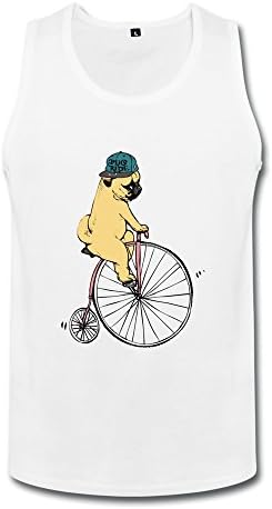 Matiya Men's Pug Ride Sleeveless