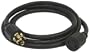 GenTran RJB10425 25-Foot 30 Amp Power Cord for up to 7,500-Watt Generators